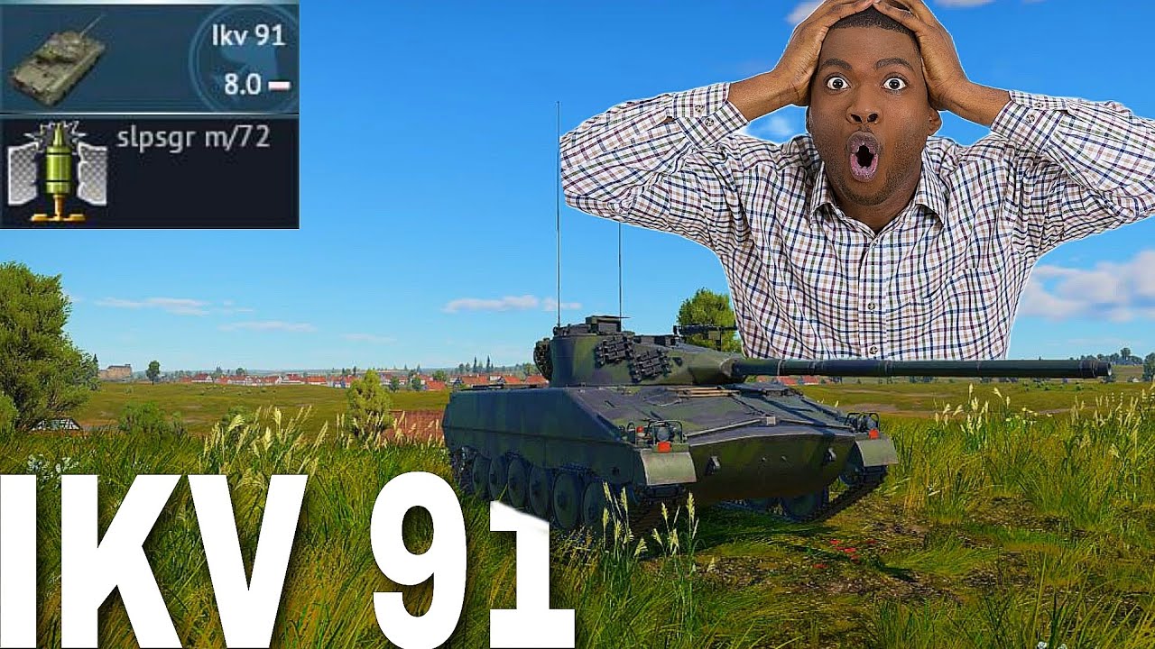 IKV 91 - ИСТРЕБИТЕЛЬ ТАНКОВ ПО-ШВЕДСКИ В WAR THUNDER