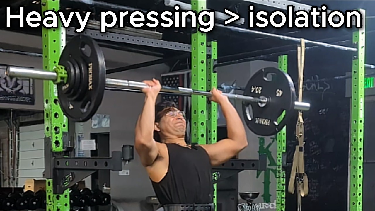 Overhead Presses Absolutely grow Boulder Shoulders (Training Log)