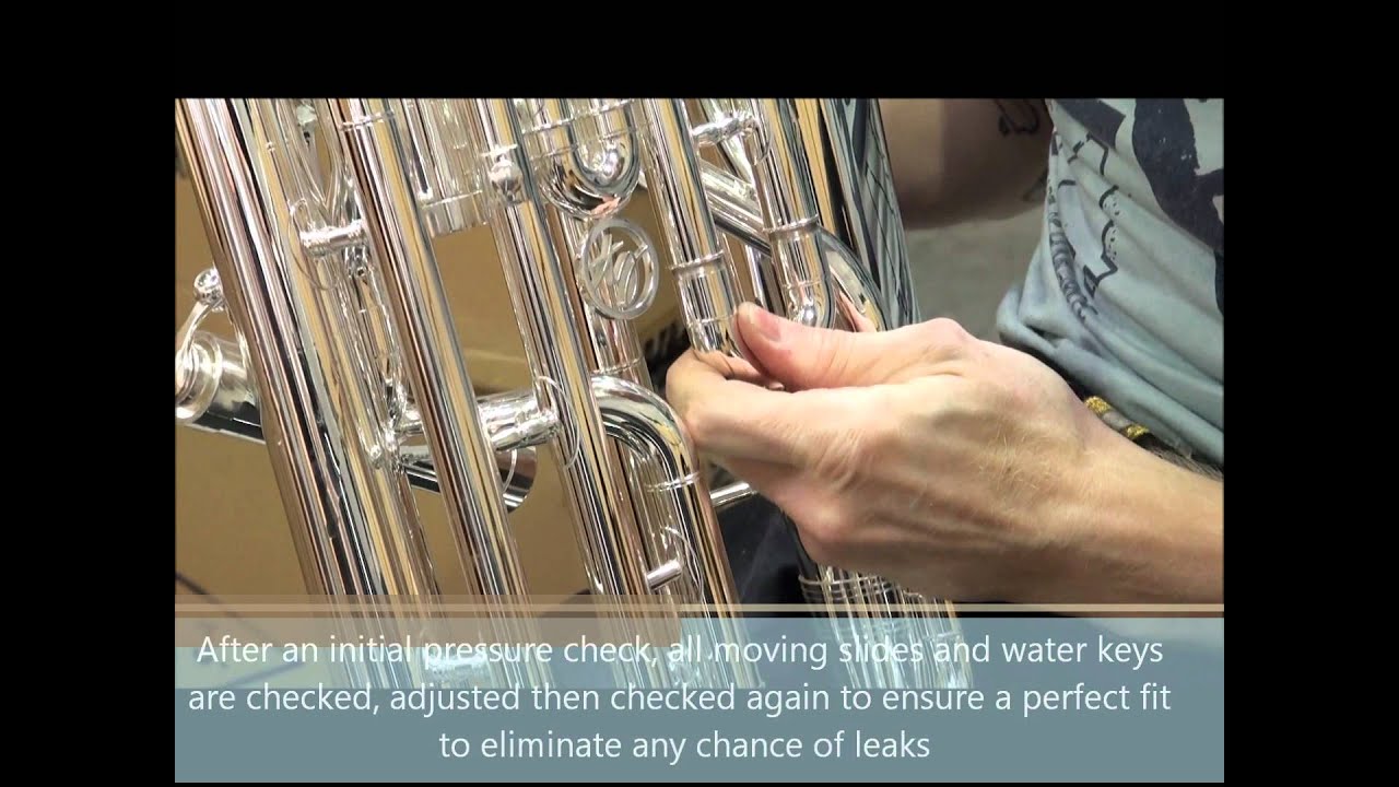 Trevor James Renaissance brass set up & testing