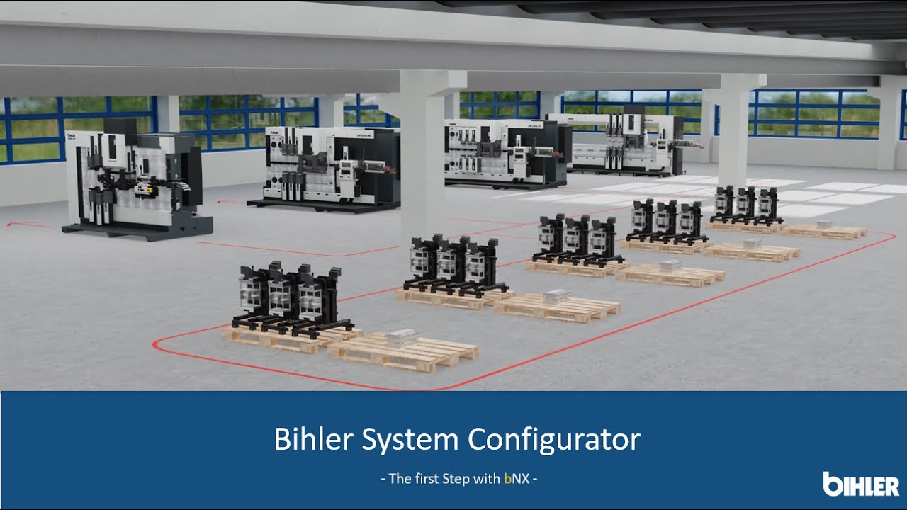 Bihler System Configurator ---The first Step with bNX