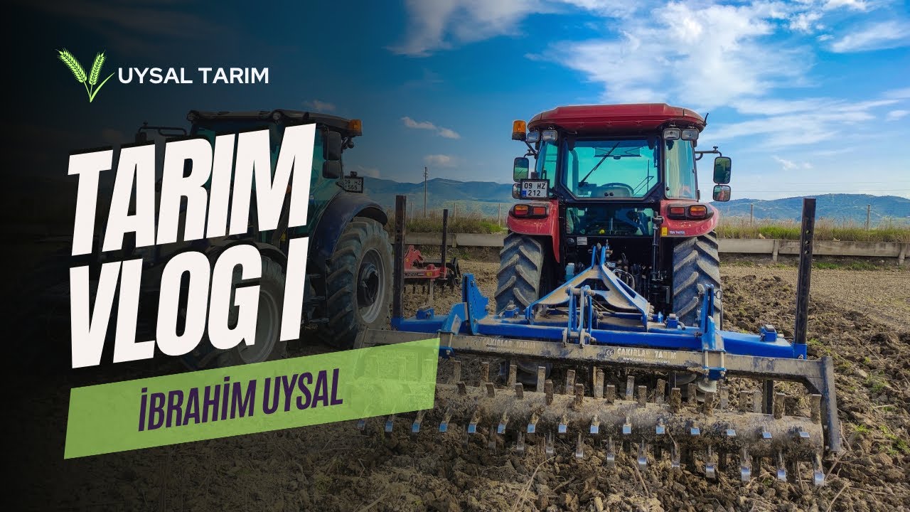 TARIM VLOG#1 BUĞDAY YERİ HAZIRLAMA