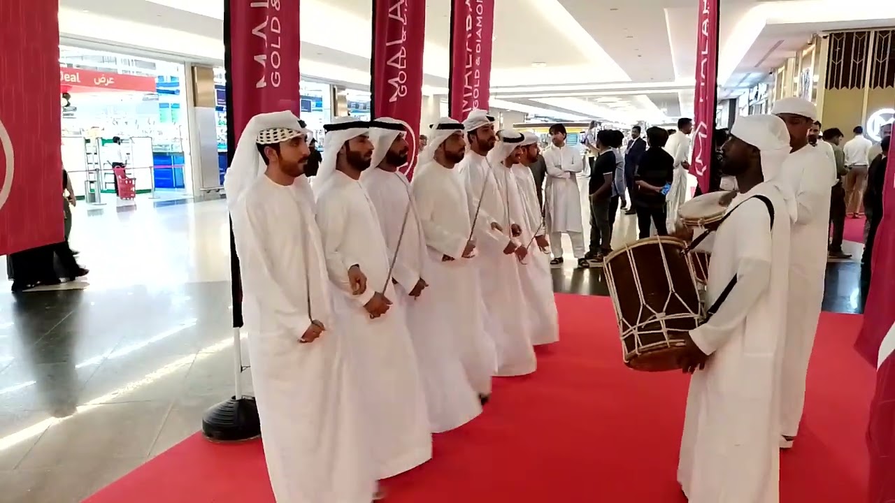 Arab dance and musical show at Delma Mall Abu Dhabi