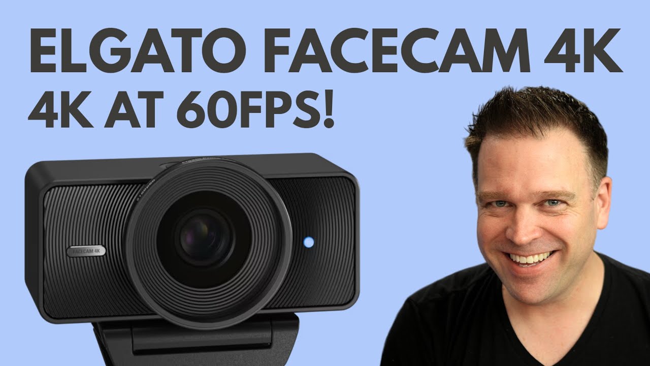 Обзор, тестирование и настройка изображения веб-камеры Elgato Facecam 4K 60fps.
