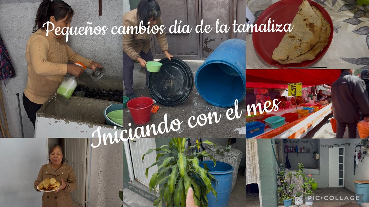 Iniciado el mes del amor 🥰 con toda la actutud/ tamaliza pequeños cambios en el hogar 