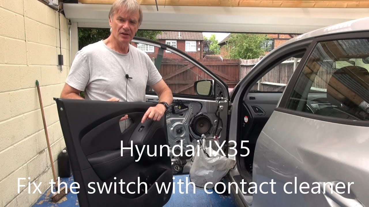 Hyundai ix35  window regulator pt2 - switch fault!