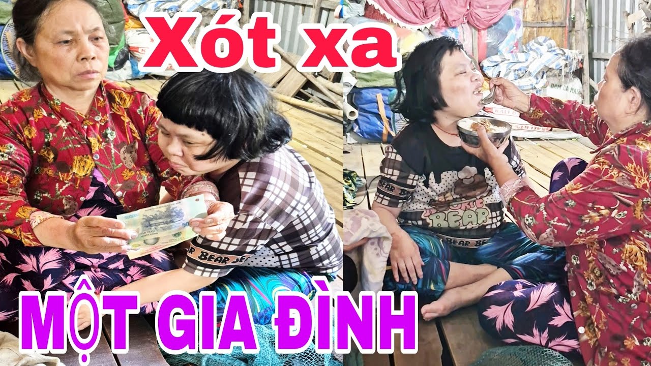 Đi quay gặp cảnh này xót xa một gia đình 