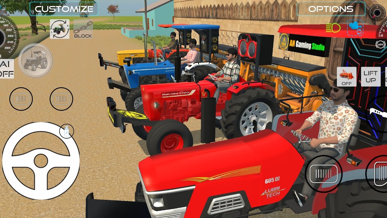 tractors superseter vijay machi mahendra factor messi , tractor swaraaj games video