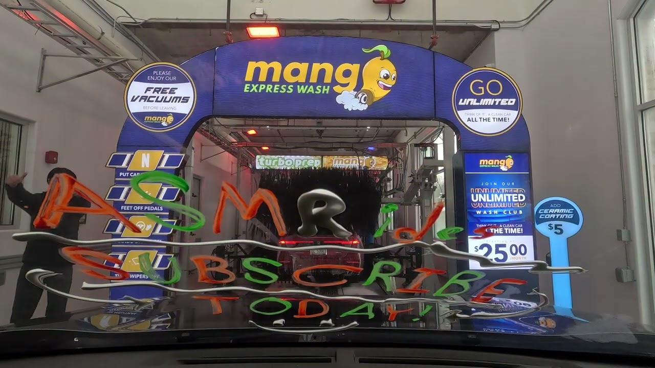 Mango Express Car Wash MacNeil/Petit/AVW Tunnel West Chicago, IL GoPro 4K POV ASMR