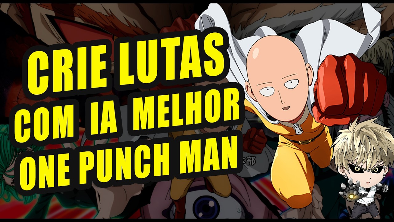 Como criar LUTA de ANIME COM IA (melhor que One Punch Man) + GERADOR DE PROMPT