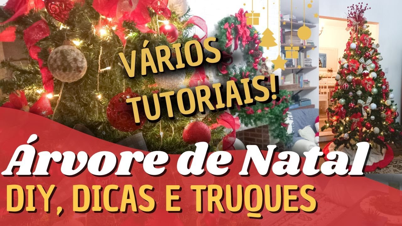 Como montar ÁRVORE DE NATAL REPAGINADA? Dicas, Passo a Passo e DIY