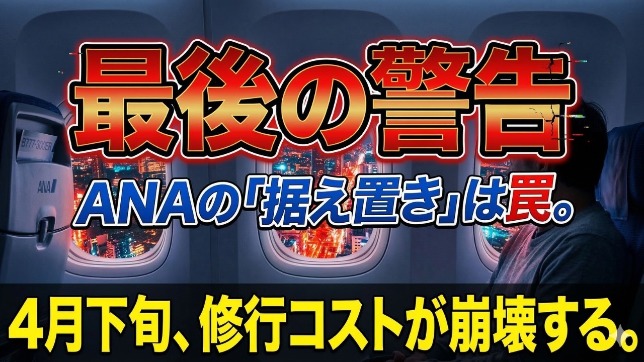 【SFC修行 ANA】ANA燃油代が6月に爆増確定!? イラン情勢で修行終了の危機&hellip;年末までの航空券を「今」確保すべき理由。