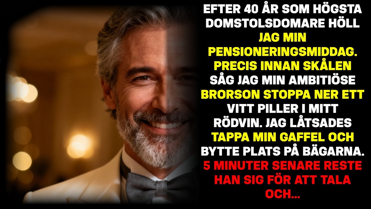 Min brorson försökte skada mig. Jag bytte drinkar. 5 minuter senare kollapsade han...