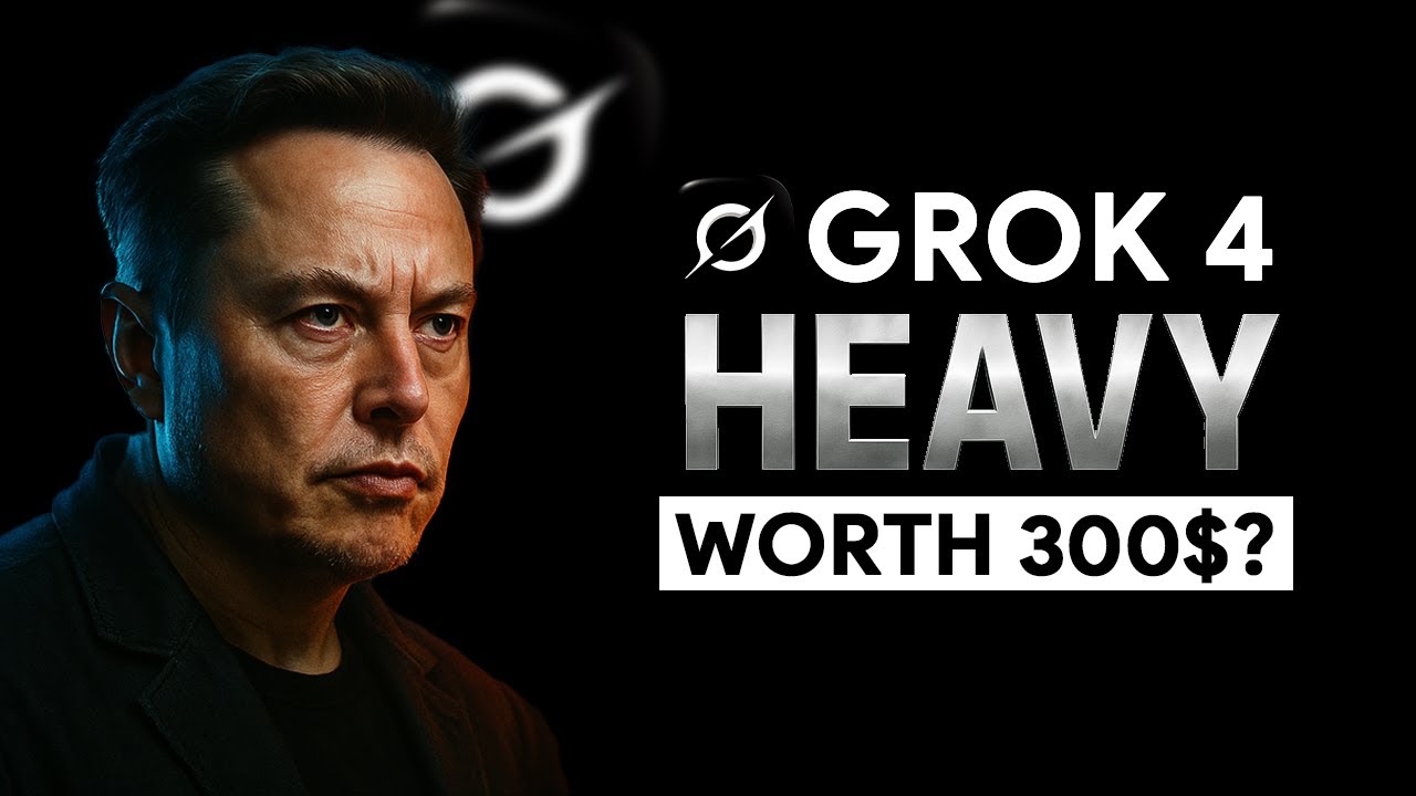 Grok 4 Heavy Илона Маска по цене $300/мес. | Премиальный ИИ или завышенная цена?