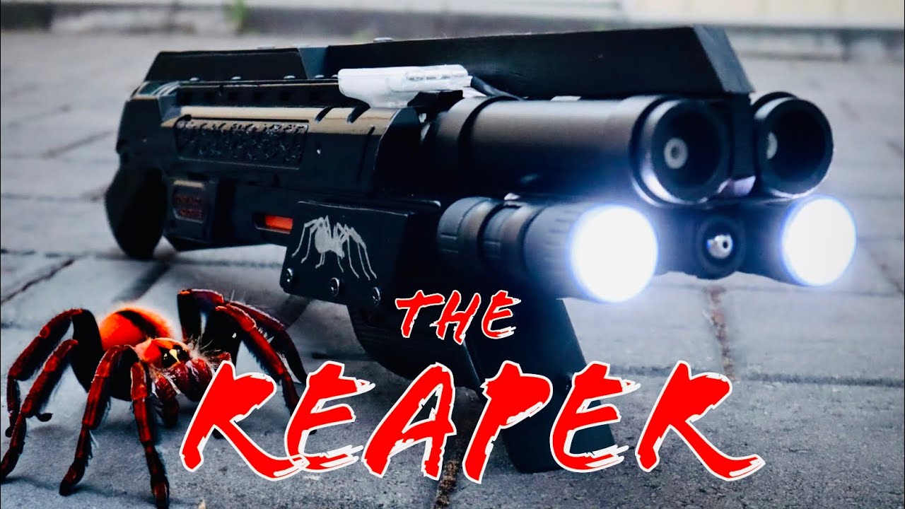 World’s most powerful Bug-A-Salt shotgun on steroids! The double barrel REAPER..