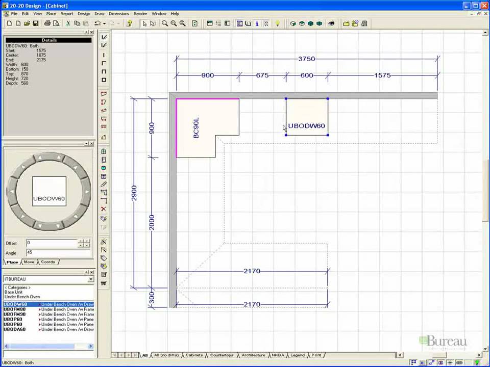 3a. 2020 Design - Cabinet tutorial Part 1