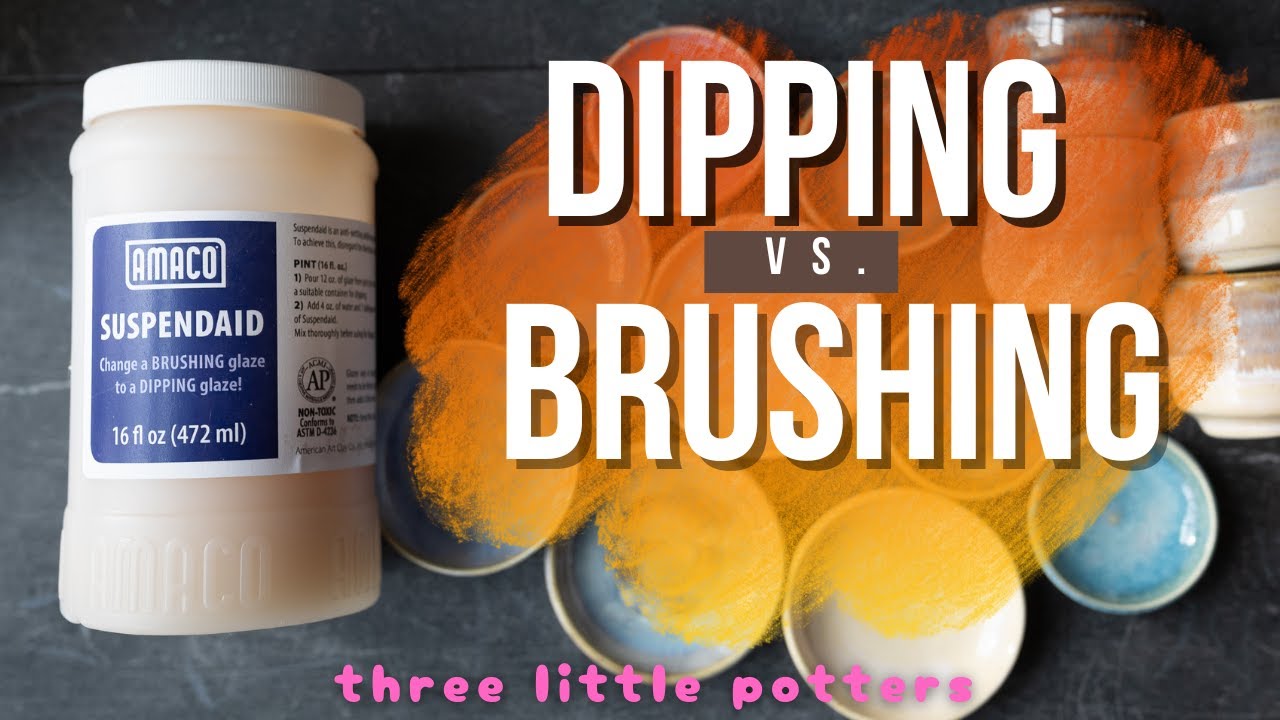 Suspendaid: Превращение глазури Amaco в глазурь для окунания.