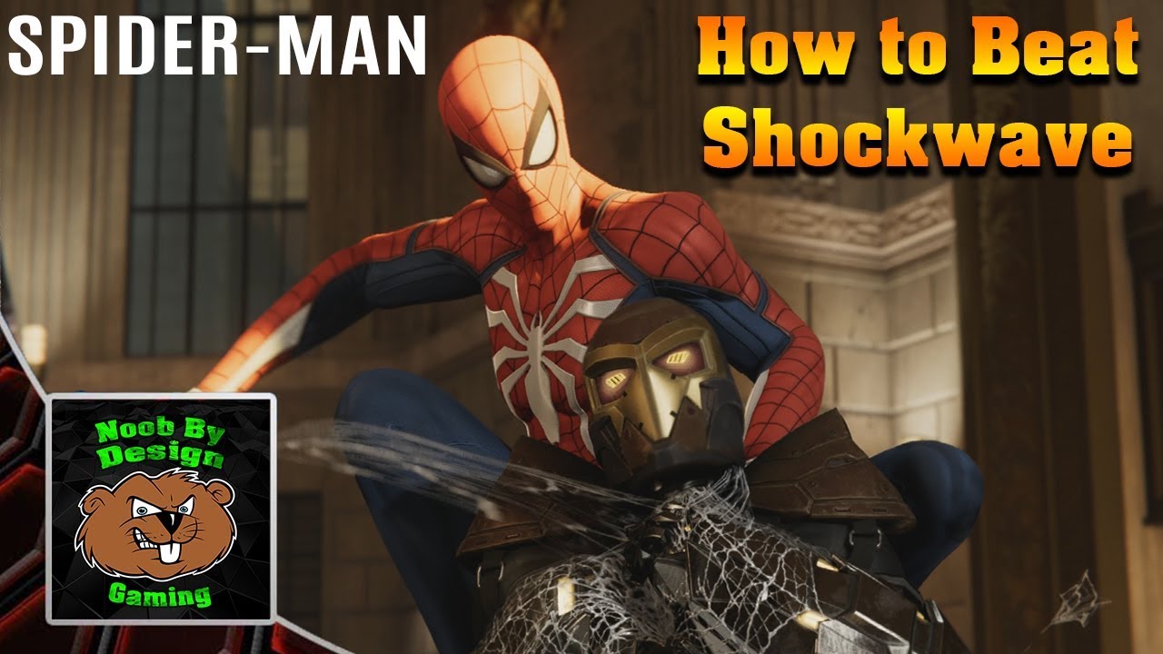 Spider-Man - Boss FIght - How to beat Shockwave (Herman)