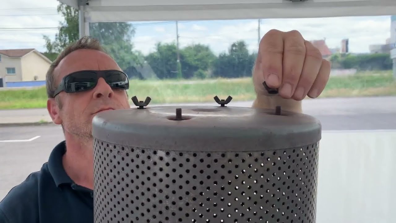 Vidéo explicative d'utilisation d'un parasol chauffant