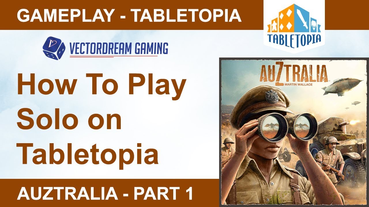AuZtralia - Solo Gameplay on Tabletopia 1