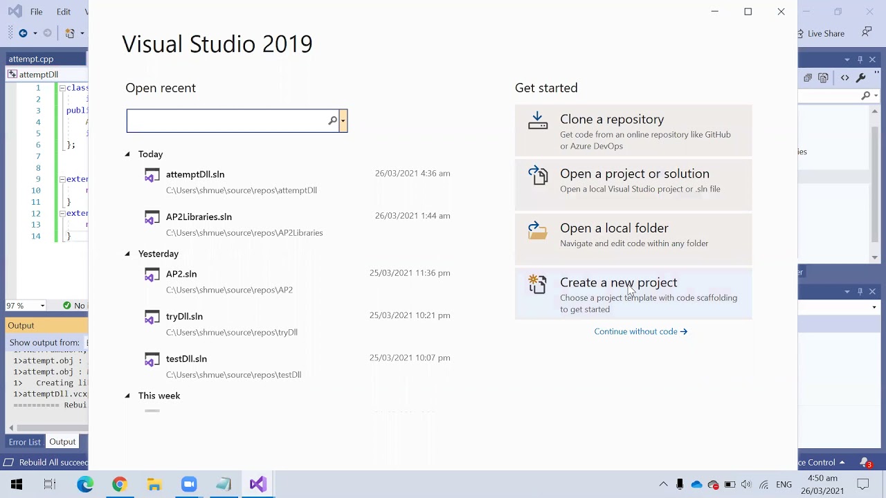 Creating C++ DLL and using it in C#