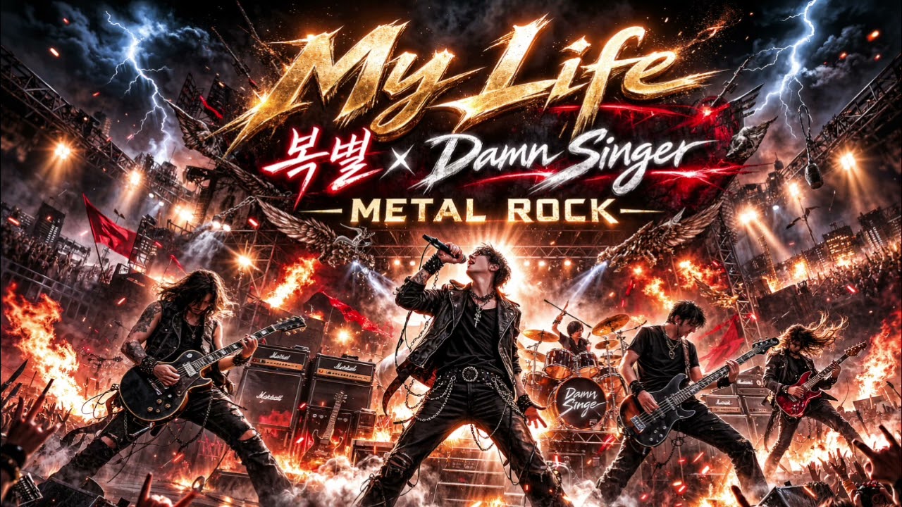 My Life - 복별 x Damn Singer | Metal Rock