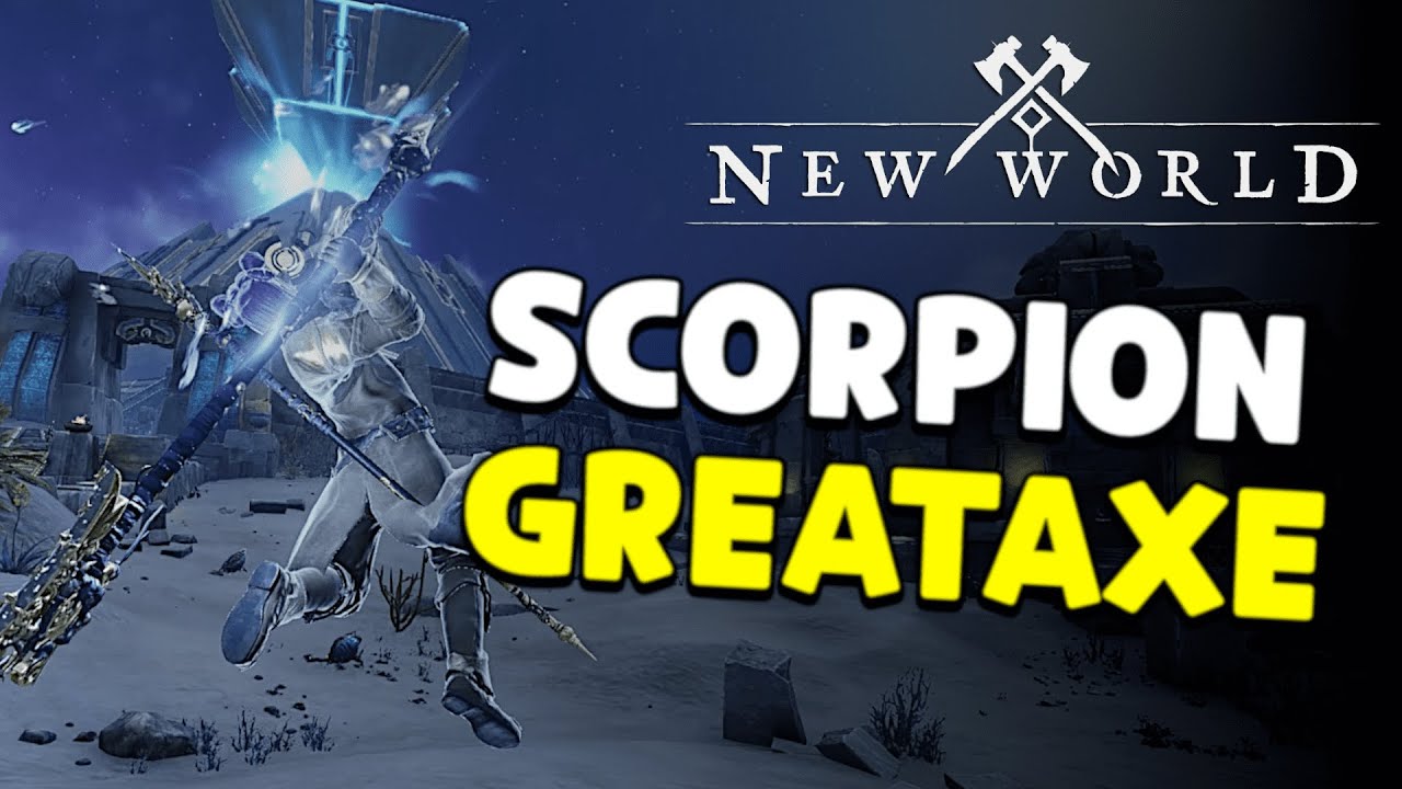 ⚔️New World⚔️ Scorpion & GreatAxe 👀Light melee 🔥PvP🔥