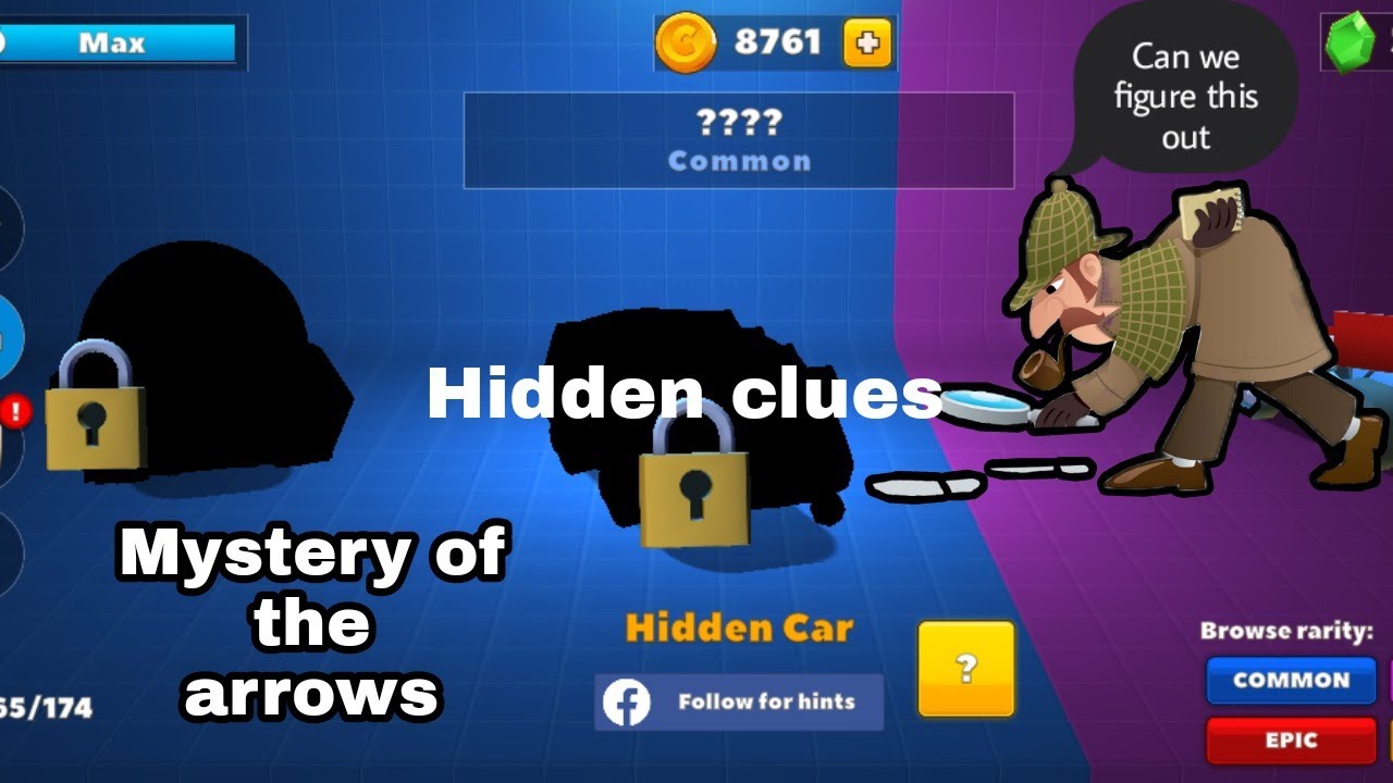 HIDDEN CLUES FOR NEW HIDDEN CARS | Crash of Cars