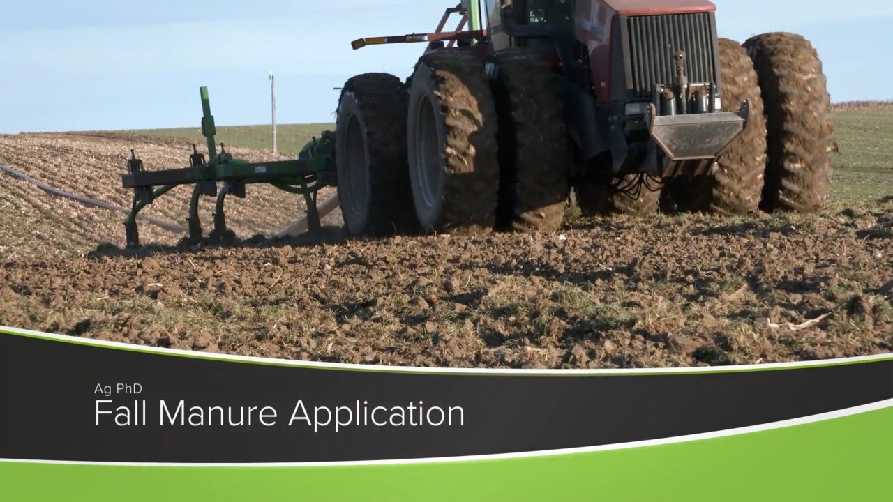 Fall Manure Application (From Ag PhD Show #1172 - Air Date 9-20-20)