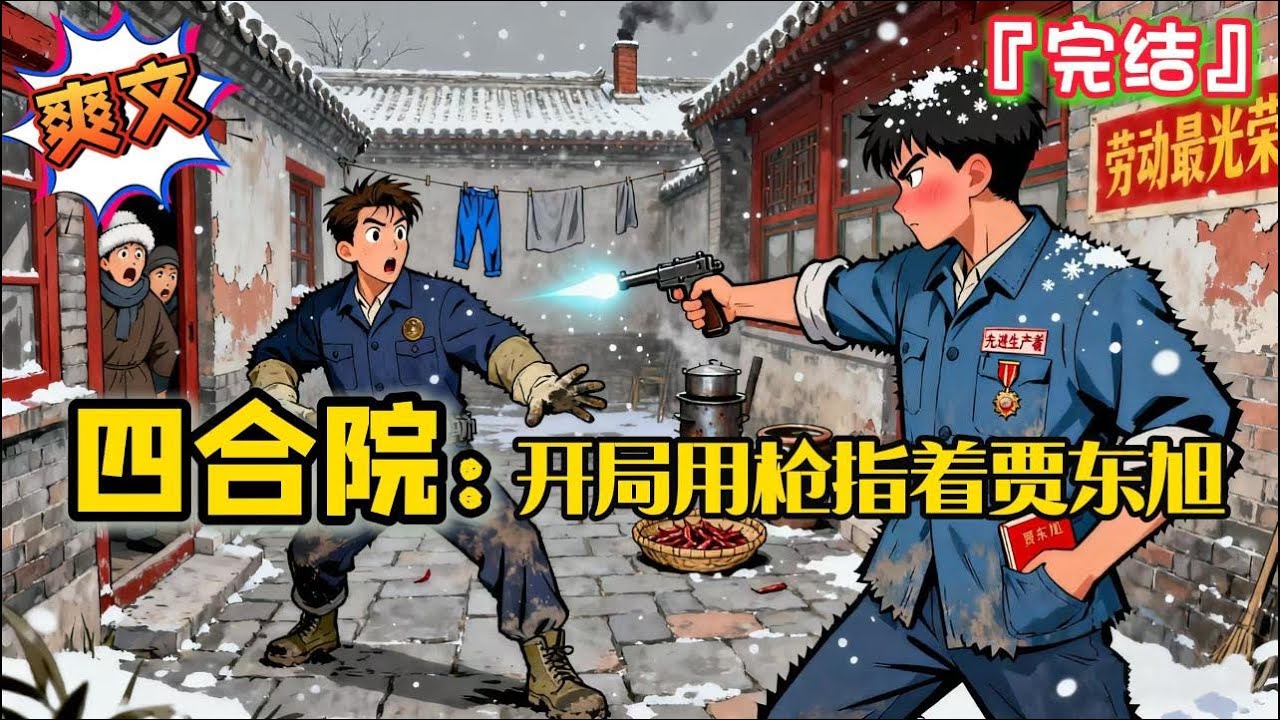 完结《四合院：开局用枪指着贾东旭》【戾气不重+拆台+腹黑】杨楚穿越到了情满四合院，他会如何做… #爽文 #小说 #一口气看完 #有聲書 #有声小说 #完结文 #有声书 #完結 #四合院 #年代 #穿越