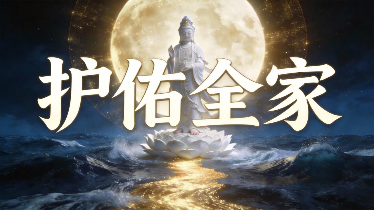 全家平安符：南无观世音菩萨大悲咒，为家人祈福避难，化解一切突发灾祸
