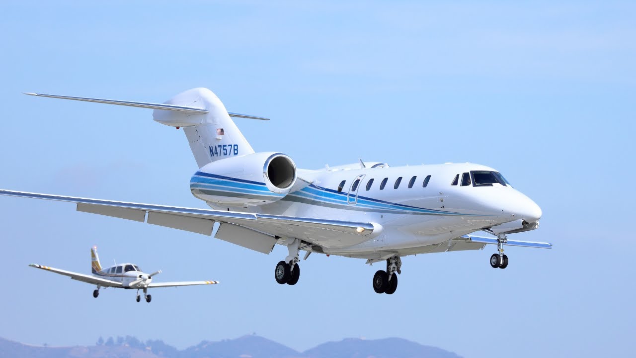 PRIVATE JETS Taking off and Landing in Van Nuys Airport (KVNY) Episode 2 | With ATC 📻