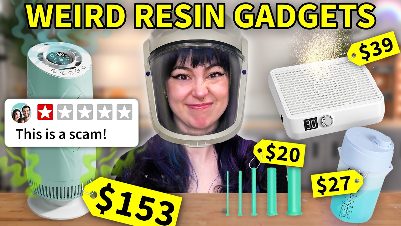 Testing 4 Weird Resin Gadgets from Amazon (so you don&rsquo;t have to)