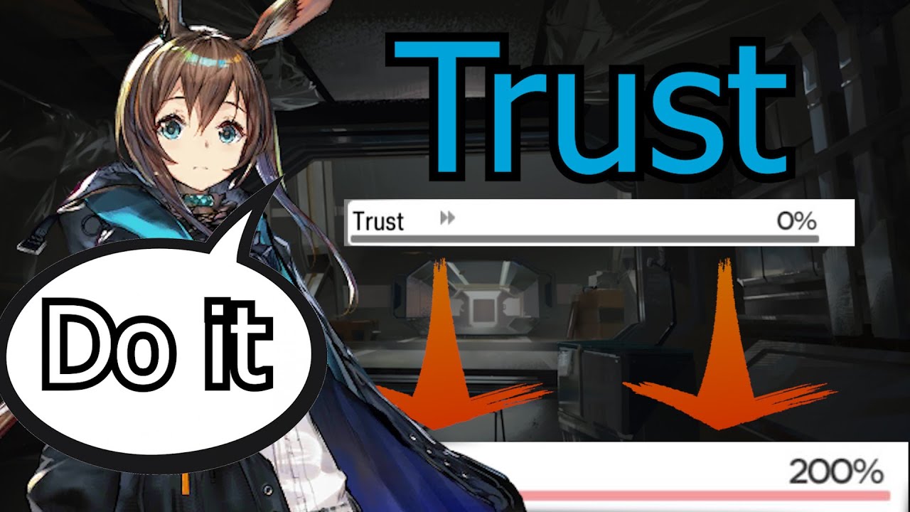 This is how you should farm Trust [Arknights]