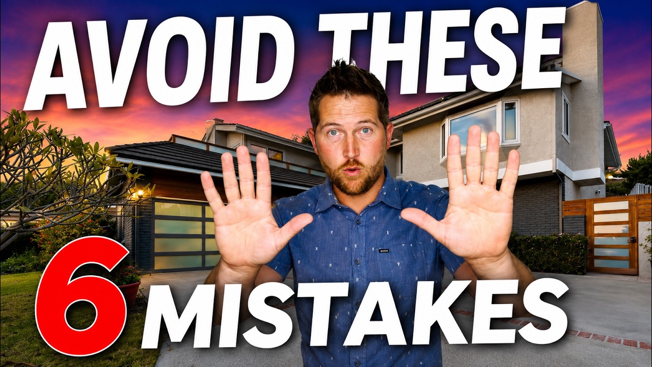Six Mistakes to AVOID When Selling Your Home