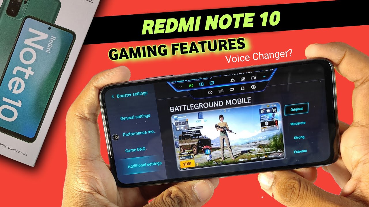 Redmi Note 10 Gaming Features, Tips & Tricks | Redmi Note 10 Voice Changer? Features