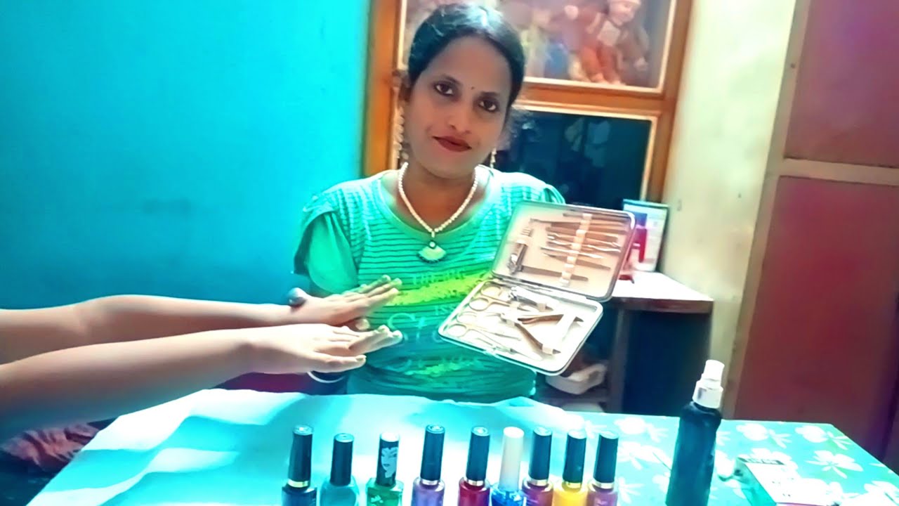 ASMR Nail Salon Roleplay