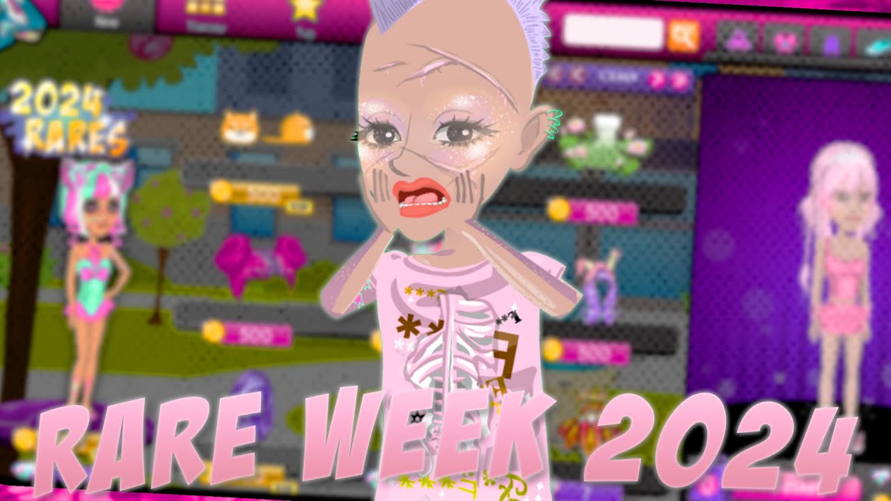 Обзор Unhinged Rare Week 2024 + розыгрыш призов | MovieStarPlanet | waif msp