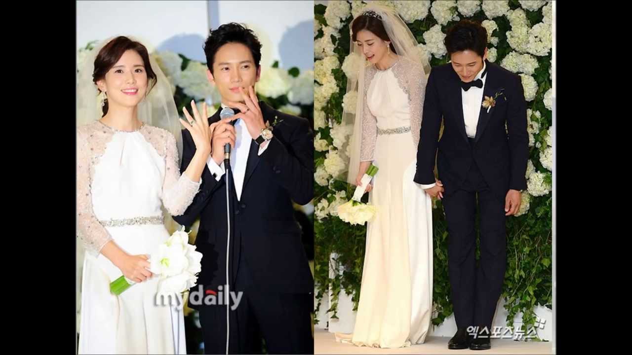 Lee Bo Young & Ji Sung's Wedding Photo Album