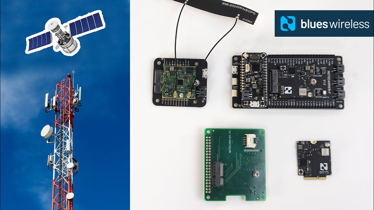 IoT Celular para conectar tu proyecto a Internet sin tarjeta SIM ni WiFi | Blues Wireless 🛰️