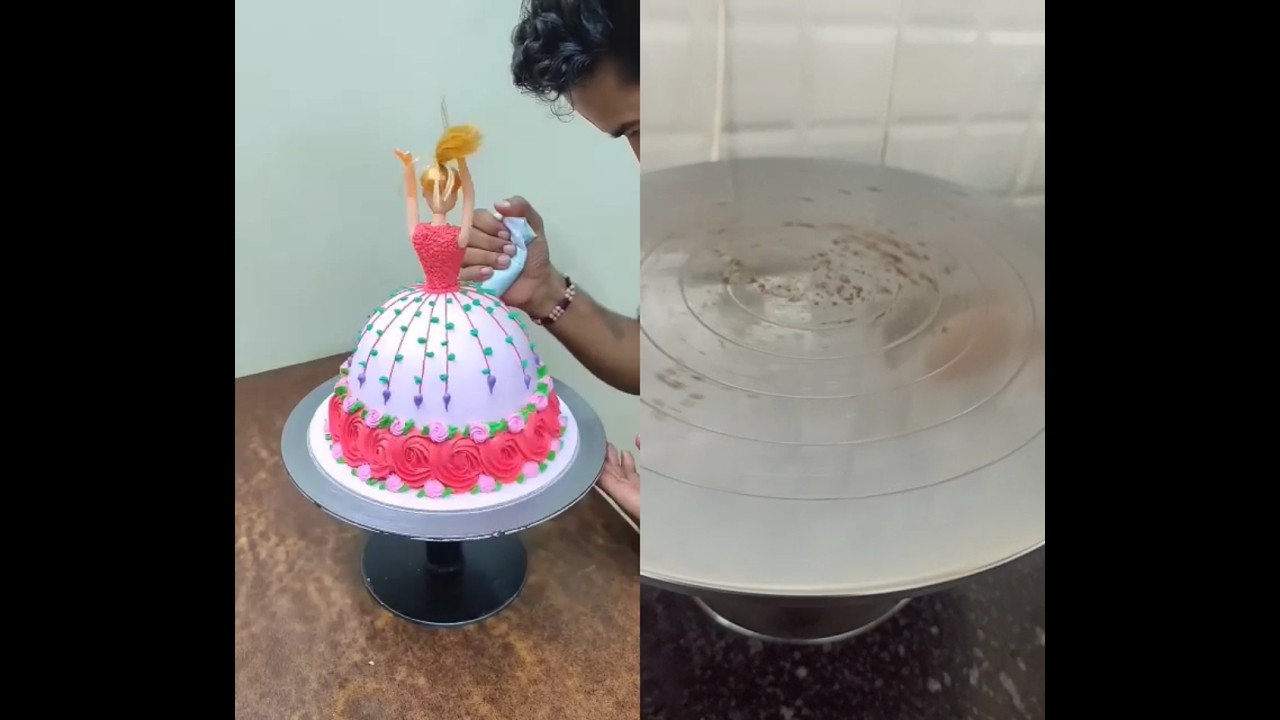 £1 doll cake 