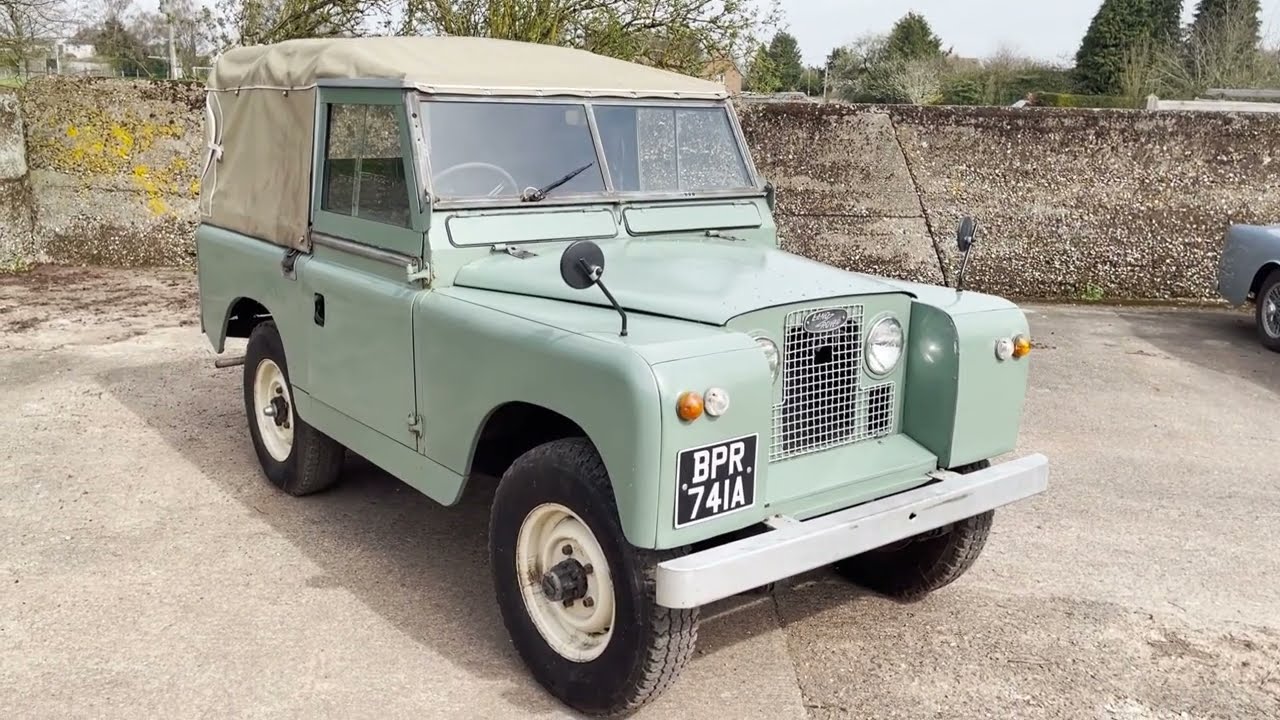 1963 land rover series IIa 88in petrol soft top for sale walkaround