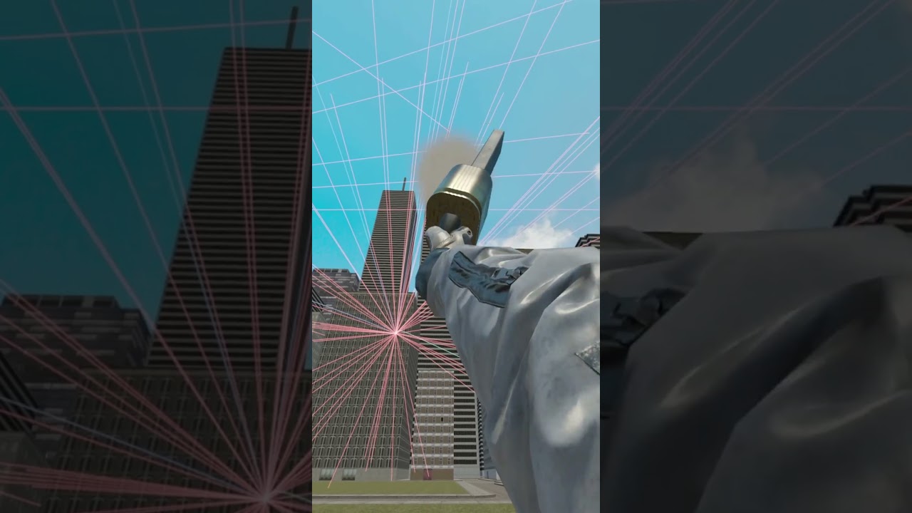 250 MIRV Rounds VS Definitely Not The Twin Towers