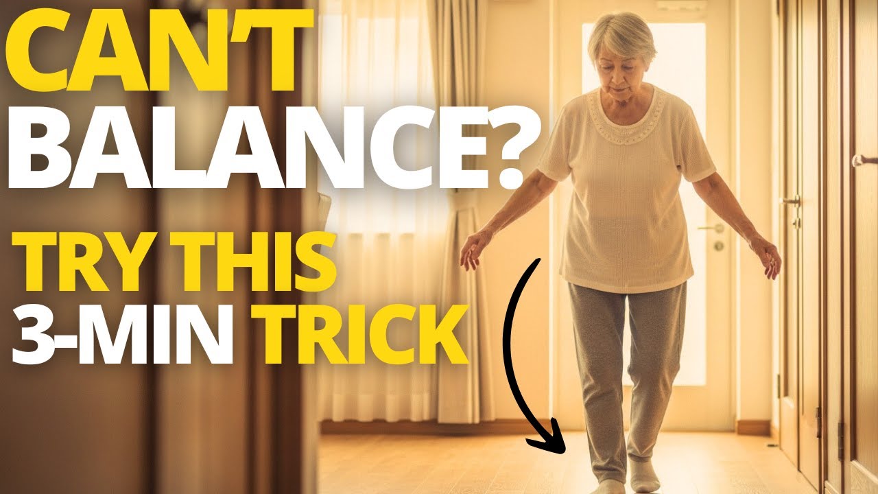 SENIORS: Restore Your Stability in Just 3 Minutes (No Gym, No Equipment)
