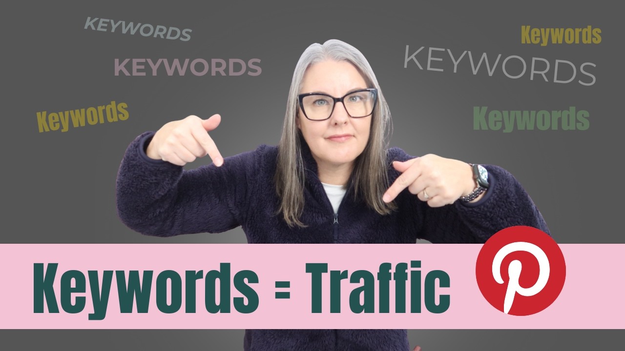Pinterest is a search engine -- Keywords make it work!
