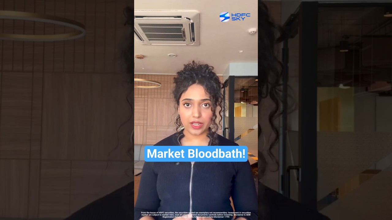 Top 5 Reasons Why Markets Fell Today? | HDFC SKY