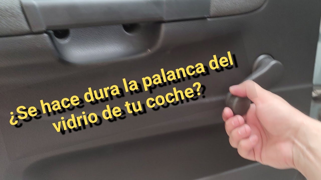 ¿Se hace duro el elevador manual del vidrio VW Gol ? ¿No baja la ventana de la puerta del VW Gol G5?