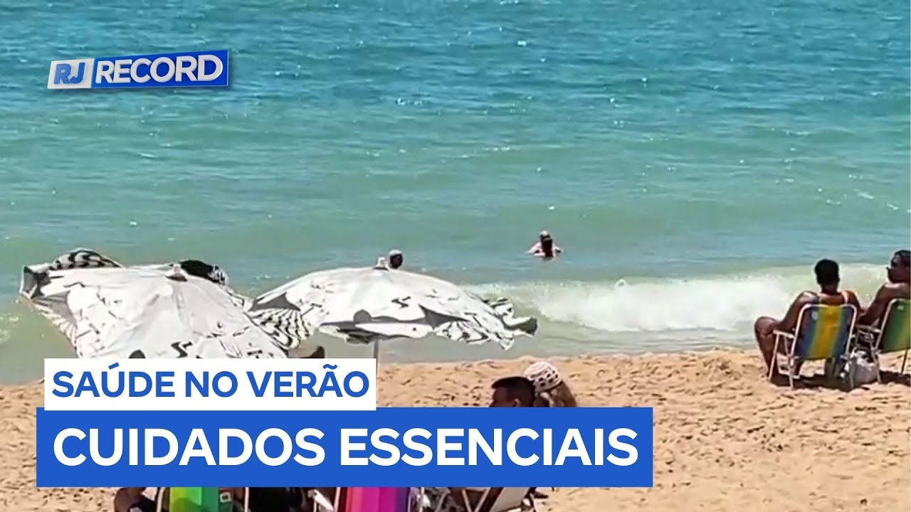 Saiba quais os cuidados são essenciais para a saúde no verão