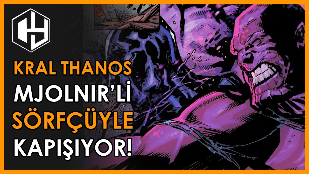 Mjolnir'li Gümüş Sörfçü vs King Thanos! (Tek parçada Thanos Wins hikayesi)