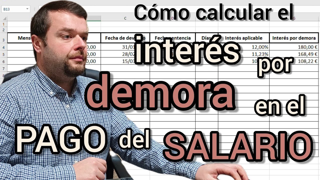 INTERESES POR RETRASO EN EL PAGO DEL SALARIO. Cómo calcular el interés por demora 29 ET