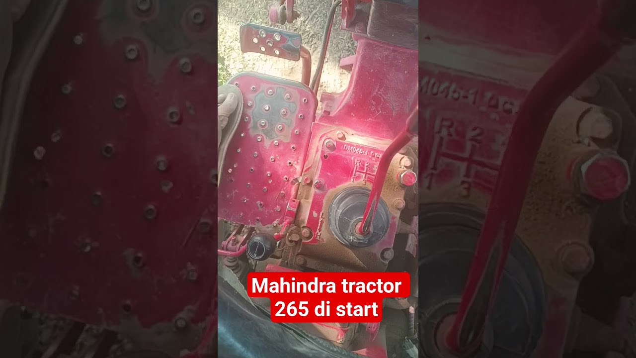 Mahindra tractor 265 di start kaise kare#tractor start#mahindra H and L gear